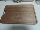 双枪乌金檀菜板 百年龄整木砧案板家用切菜食品抗菌防霉实木40*27*2.5 实拍图