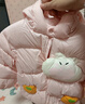 巴拉巴拉童装儿童羽绒服男女童外套冬装2025新款婴儿衣服保暖加厚泡芙羽绒 实拍图
