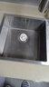华帝（VATTI）水槽厨房洗菜盆一体盆 洗碗大双槽水池盆304不锈钢台下盆092210A 实拍图