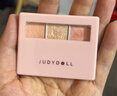 橘朵（Judydoll）四色卧蚕盘提亮下至四色眼影盘珠光亮片新年礼物02杏仁眼 实拍图