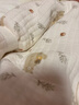 初生婴儿衣服纯棉加厚连体衣冬季新生儿男女宝宝夹棉保暖棉服爬服 2件-冬款(树叶熊+绣花熊) 66cm  (12-15斤以内) 实拍图