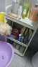 金隆兴婴儿用品小推车置物架多层浴室厨房落地蔬菜零食可移动收纳架 3层 实拍图