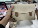 CinvaiKrose【吴倩同款】包包女包2026新款单肩斜挎包剑桥手提包生日新年礼物 米色Beige【送女友老婆女生礼物走心】 实拍图