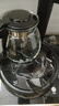 茶吧机饮水机玻璃电热水壶茶壶茶台电茶炉保温壶单壶带滤网耐高温茶具大容量水壶泡茶壶茶水分离 黑色全把款式 实拍图