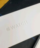Apple/苹果 Watch Series 10 智能手表GPS款42毫米银色铝金属表壳丹宁色运动型表带S/M MX1J3CH/B 实拍图