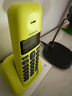 摩托罗拉（Motorola）数字无绳电话机 无线座机 子母机单机 套装 大屏幕 白色背光 清晰免提  办公家用 T301C(青柠色） 实拍图