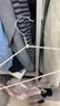 四万公里 衣架家用衣挂防滑无痕晾衣架子衣服架大衣衣撑子干湿两用 20支白 实拍图