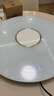 富得莱 饭菜保温板 加热菜板 暖菜板2025新款 圆形家用智能多功能带火锅电磁炉 自动恒温餐桌旋转盘神器 触控白80cm电动旋转电磁炉火锅 实拍图