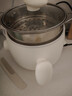 SUIBOIR苏泊电煮锅学生宿舍小电锅煮面神器泡面锅迷你小型炖蒸煮一体电热火锅 2L 陶瓷釉+带蒸笼【1.5米加长线+防水扣】 实拍图