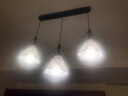 雷士（NVC） 餐厅灯 北欧灯具 铁艺吧台餐吊灯 工业风现代简约创意灯具餐厅灯 北欧3头餐吊灯【带5瓦白光光源】 实拍图