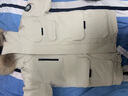 京东京造【进口极寒95鹅绒服】羽绒服男外套女冬季新款中长款 燕麦卡 S 实拍图