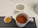 京东京造  旅行茶具套装 描金润玉快客杯户外便携茶具整套 一壶四杯 实拍图