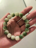 沐玛菩提子手串绕指柔白玉菩提根渐变原籽学生文玩手链男女圣诞礼物 烟青飘花 实拍图
