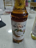 莫林（MONIN）马来西亚进口 焦糖风味糖浆 玻璃瓶装250ml  咖啡调酒伴侣 实拍图