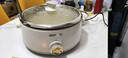 爱德4L~5L分体式家用电火锅304不锈钢内胆2-4-6人多功能电热锅电煮锅316不锈钢 白色316钢款5升 实拍图