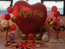 多美忆周岁生日布置超大气球爱心金字双面宝宝抓周道具全套龙宝爱心1.1 实拍图