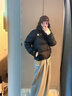 TNFThe North Face1996北面羽绒服鹅绒700蓬面包服男女同款羽绒服 黑色【镭射标+芯片+防水】 L 实拍图