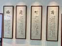 点石制笔按动钢笔小舱门二代EF细尖0.38时空舱三年级初学小学生4-6年级儿童练字小仓门时空仓DS-7158 绿杆【内含5支墨囊】 黑色墨囊 实拍图