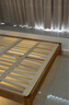 原始原素全实木床1.8米x2米现代简约主卧双人床纯实木榫卯大床L701D 【低体-原木色】1.5*2.0m单床 大板床 实拍图