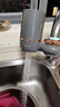 美的（Midea）净水器水龙头过滤器家用自来水滤水器直饮前置过滤器厨房卫生间通用除水垢除余氯双出水可清洗滤芯 一机三芯【两年免换滤芯】 实拍图