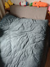 艾薇110g亲肤四件套双4件套被罩被套床单枕套1.5/1.8米床 深灰 实拍图