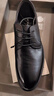 奥康（Aokang）皮鞋男英伦风商务正装鞋低帮鞋系带男鞋 黑色40码 实拍图