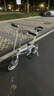 大行（DAHON） 412折叠自行车14英寸单速超轻迷你铝合金学生成人单车BYA412 银色 实拍图