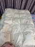 罗莱家纺 羽绒被 A类95%水洗鹅绒被子保暖冬被芯 约4.3斤粉 实拍图