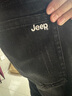 JEEP高端男士牛仔裤男2025秋冬新款宽松直筒弹力修身潮牌休闲裤子男裤 实拍图