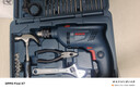 博世（BOSCH）手电钻冲击钻家用钻墙打孔升级款 多功能工具套装600瓦 GSB600RE 实拍图
