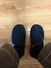 回力日系柔软情侣棉拖秋冬家居室内保暖棉鞋男款HL0006咖啡42-43码 实拍图