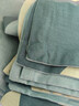 金号A类纯棉四件套 7A抗菌防螨100%全棉床上用品套件 床单被套枕套组合1.5/1.8M床 英伦兰 实拍图