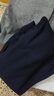 浪莎秋裤男单件纯棉薄款抑菌护膝男士棉毛裤保暖线裤衬裤藏青 L 实拍图