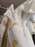 迪士尼婴儿衣服60g新生幼儿连体衣夹棉满月宝宝爬爬服百天睡衣春秋冬季 实拍图