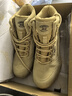 强人男靴3515户外作战靴绒面牛皮登山运动训练靴子 沙漠短靴 沙色 43 实拍图