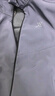 特步防泼水外套秋冬新款男夹克上衣跑步服户外骑行服双层风衣运动服 0109加绒-熔岩灰-经典简约 L 实拍图