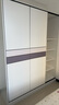 白浅【免费安装】衣柜卧室储物柜子移门衣橱简易推拉门大衣柜 【三门】1.8米主柜 实拍图