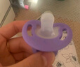 贝亲（Pigeon）安抚奶嘴 硅橡胶奶嘴 M号3-6个月（紫色）带收纳盒N982 实拍图