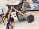 豪威婴儿推车可坐可躺新生儿四轮减震婴儿车双向宝宝bb小孩手推车童车 卡其色 至尊版（可坐可躺可水洗 实拍图