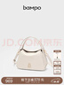半坡饰族（bampo）牛皮小圆满菜篮子包包高级单肩斜挎时尚头层牛皮手提送礼元旦礼物 茯苓白 实拍图