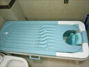 日本川奈Kawana泡澡桶全自动加热大人折叠沐浴缸家用加厚洗澡浴盆 1.3米【1500W加热款】-蓝色-有盖+躺靠垫+瑶浴 实拍图