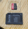 闪迪（SanDisk）128GB TF(MicroSD)内存卡 4K极速金卡A2 V30 U3行车记录仪 运动相机无人机 监控存储卡 读190MB/s 实拍图