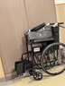 怡辉（YIHUI）轮椅瘫痪老人专用出行带坐便器轻便折叠便携式骨折手动家医用推车 实拍图