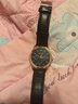 【网红爆款】商务腕表石英运动表休闲皮带男女手表 黑色 实拍图