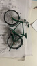 中精质造合金二八大杠玩具车模型自行车摆件仿真拼装复古单车儿童男孩汽车 合金拆装邮政版-配打气筒+公文包 实拍图