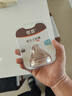 世喜新生儿奶嘴防胀气玻璃ppsu奶瓶专用奶嘴奶瓶配件 新生儿奶嘴 （1-2月） 实拍图
