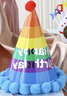 多美忆生日帽生日场景布置生日道具氛围派对装饰卡通生日帽+眼镜+吹龙 实拍图
