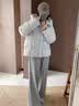 美力城羽绒服女男同款短款轻暖泡芙90鹅绒服外套156 流光银 M 【建议50-60kg】 实拍图