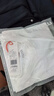 布先生春夏季短袖T恤男士纯棉小白T纯色内搭打底衫 白色 2XL(185) 实拍图