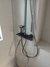 九牧（JOMOO） 花洒淋浴套装钢琴键大置物喷枪自动除垢顶喷淋浴器琴雨系列 精铜耐用水路36602【枪灰】爆款 实拍图